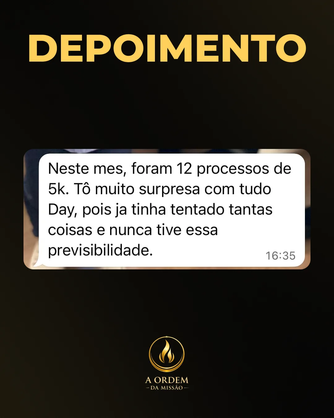 Depoimento de aluna 3